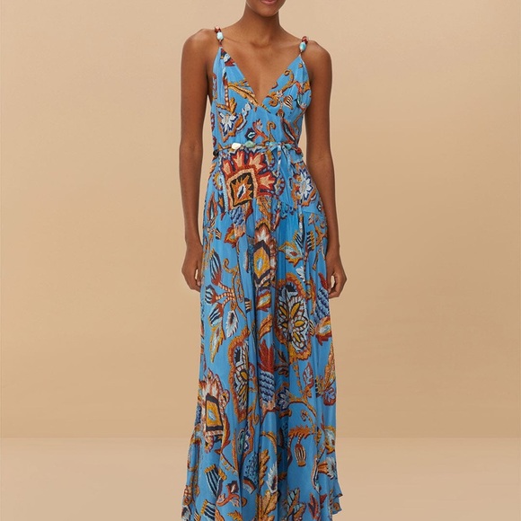 FARM Rio Dresses & Skirts - NWT FARM RIO SUNSET TAPESTRY DRESS SIZE S